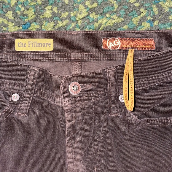 Vintage Adriano Goldschmied Flared Brown Corduroy Pants - Picture 4 of 10